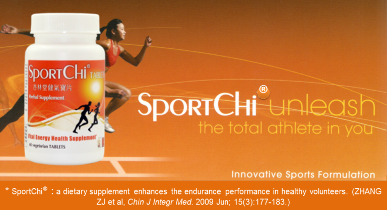 SportChi : a dietary supplement enhances the endurance performance.