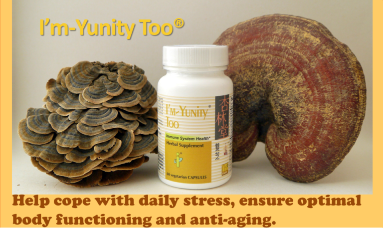 I’m-Yunity Too helps cope with daily stress, ensurie optimal body functioning and anti-aging.
